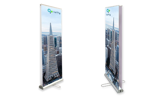 custom printing services for Double Sided Roll-Ups