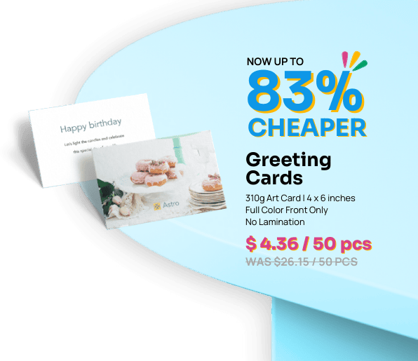 custom printing services for Greeting Cards