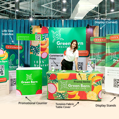 NuColours, Exhibition Display Stand, Easel Standee in Singapore