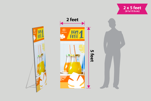 The Holy Ghost Electric Show Roll Up Banner Size In Feet