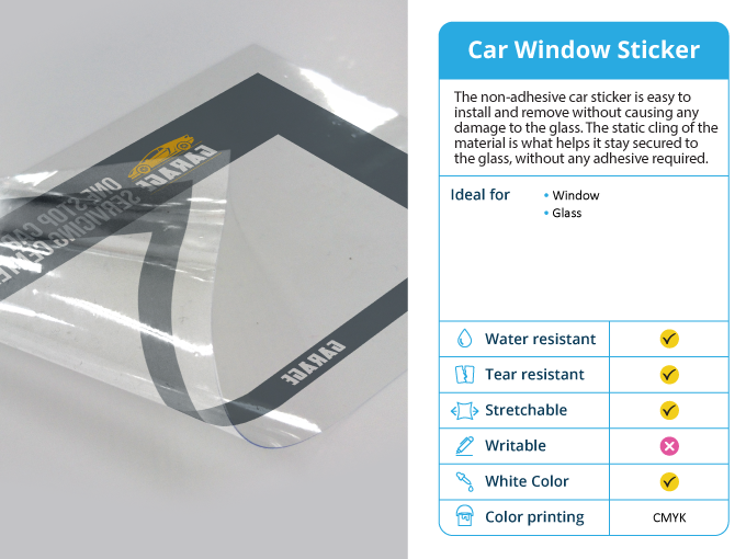 car window sticker printing