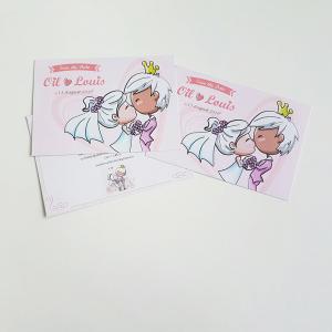 wedding cards size